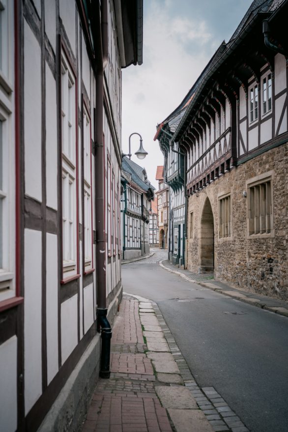 Street in Goslar, Germany