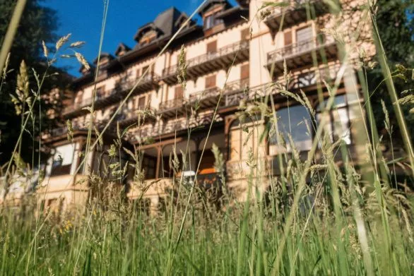 Abandoned hotel in Glion, Switzerland