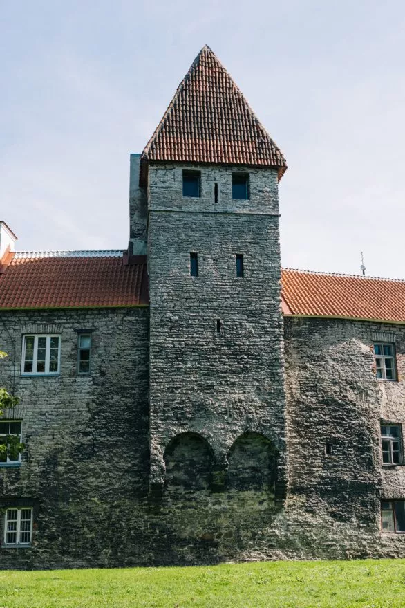 Tallinn's city wall, Estonia