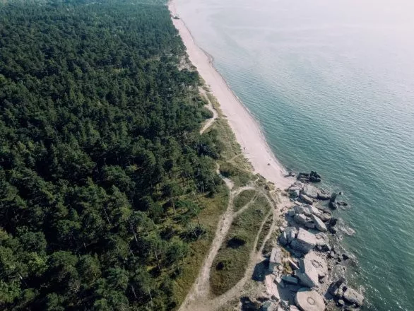 Liepaja Northern Forts on Karosta Beach in Latvia