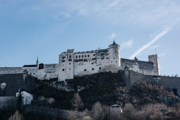 Hohensalzburg Fortress in Salzburg, Austria