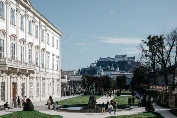 Mirabell Palace and Mirabell Gardens, Salzburg, Austria
