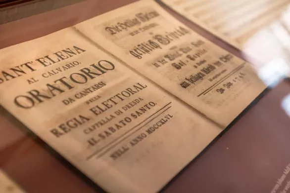 Antique Oratorio Sheet Music Title Page