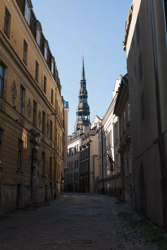 Streets of Old Riga