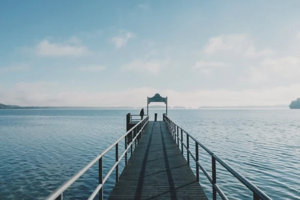 Pier on the lake