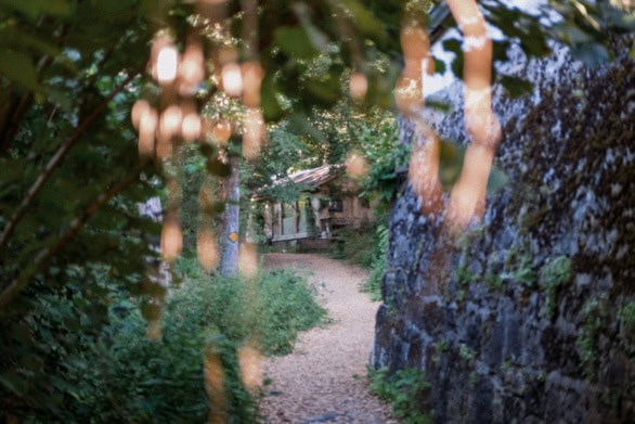 Sentier de la Foge in Tavel, Switzerland