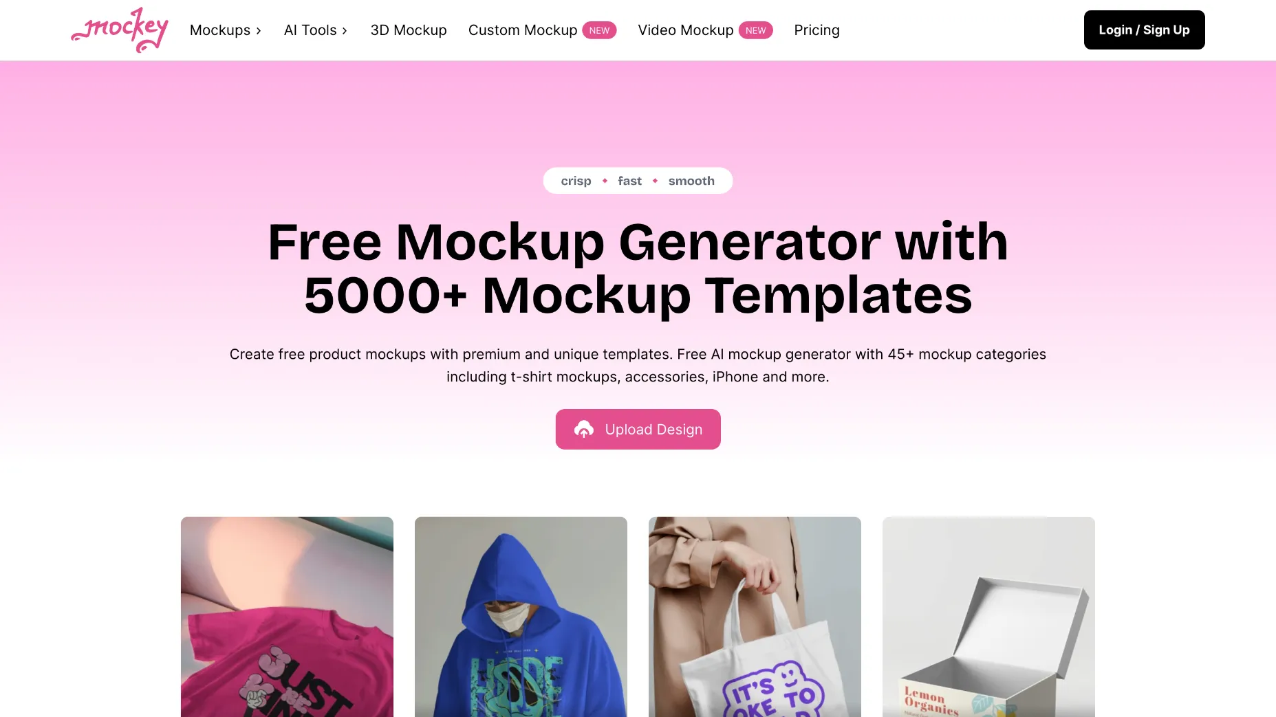 Mockey - free mockup generator