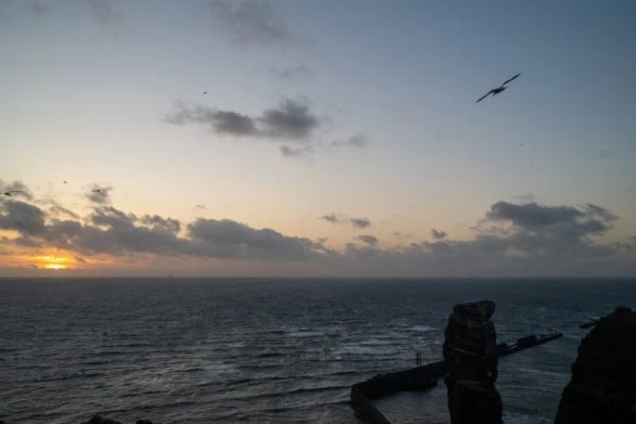 Twilight Over the North Sea, Helgoland