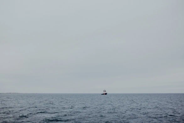 Lone Ship on the Horizon