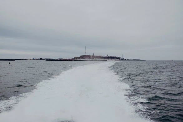 Departure from Helgoland