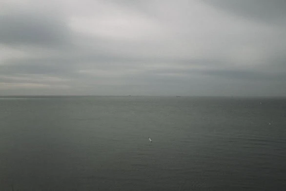 Grey Sea Horizon